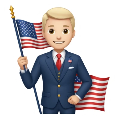 Patriotic Mayor sticker