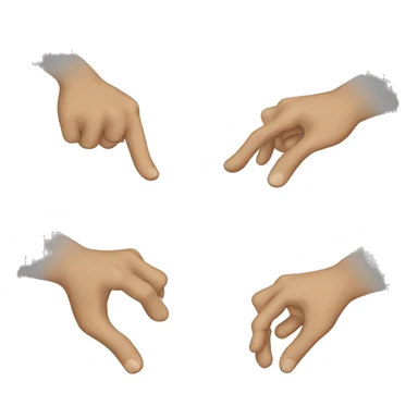 Scratching hesd  sticker