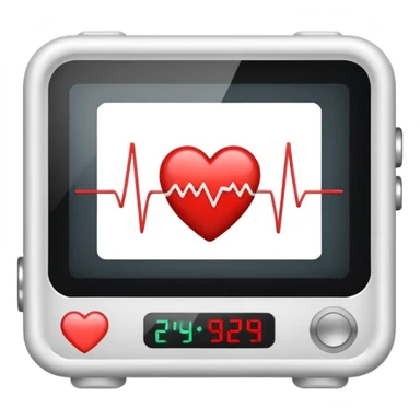 Heart monitor  sticker