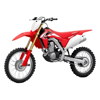 Honda CRF (Dirtbike) - Honda CRF250R (Model Year: 2022) (Iconic colour: Red) sticker