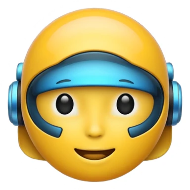 Emoji for AI chat  face sticker