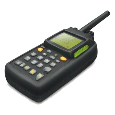 old school walkie talkie sticker