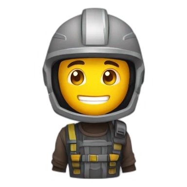 Espeleogo en cueva con casco sticker