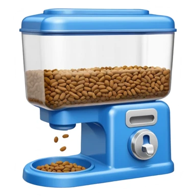 dog food dispenser sticker