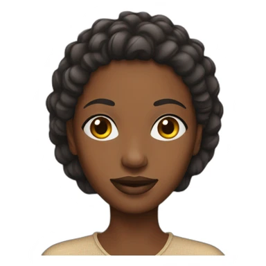 Femme africaine sticker
