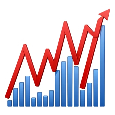 Gracias descendiendo cifras en rojo sticker