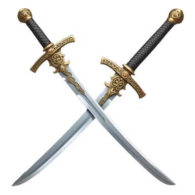 chinese daoshu sword sticker