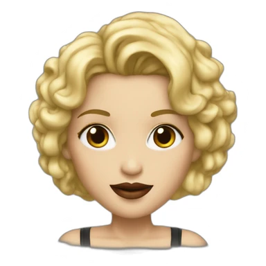 Madonna singer hot sticker