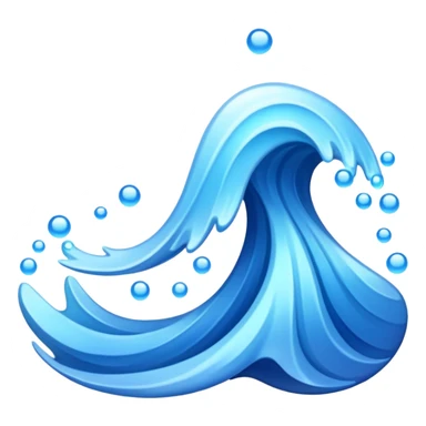 wave signals sticker