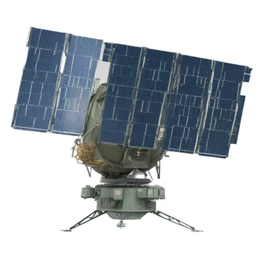 military satellite sticker