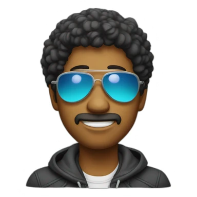 Like con disco vinil  sticker