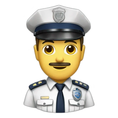 Police française  sticker