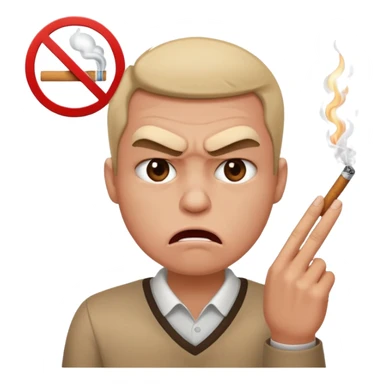 против курения sticker