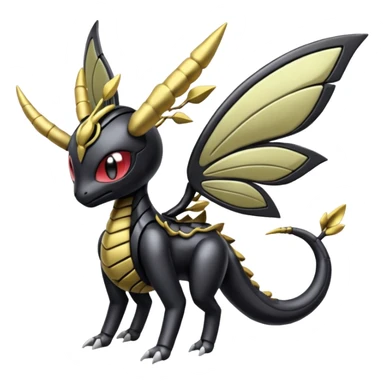Meloetta-Giratina-Genesect-Pokémon-Fakémon-fusion-hybrid-creature sticker