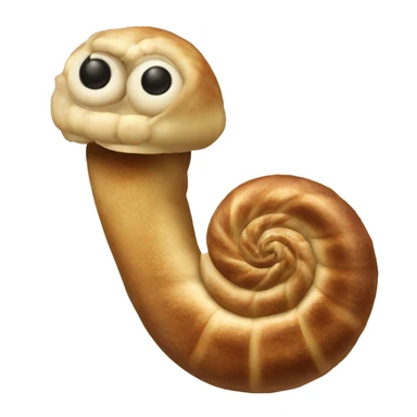 Zimtschnecke Gebäck sticker