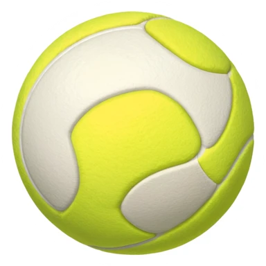 Tennis ball from BFDI￼ sticker