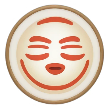 korean fortune telling symbol sticker