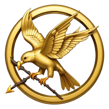 Mockingjay Pin sticker