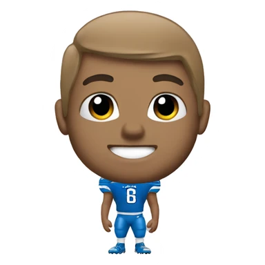 Detroit lions football sticker