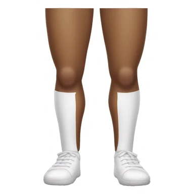 Jambe qui fait mal sticker