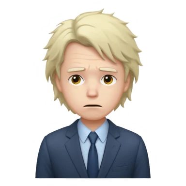 facial Upselling scam person sticker