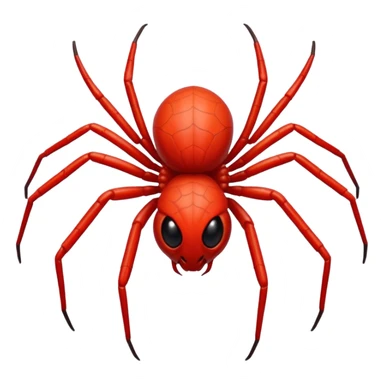 The red thread  weaver spider sticker