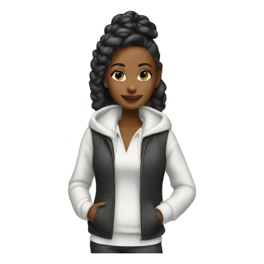 rich girl city sticker