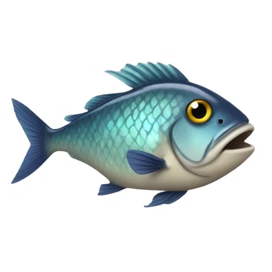 anti-social fish that plays football sticker