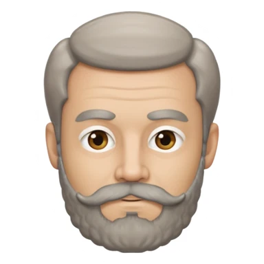 mutton chops beard sticker