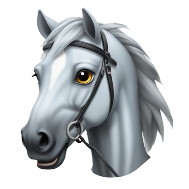 Racing car crying horse  sticker