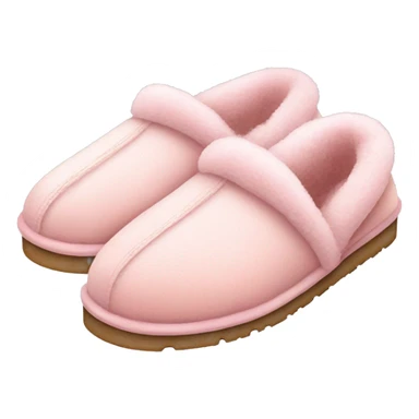 light pink UGG slippers  sticker