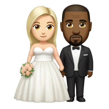 Kanye west marrying fat girl sticker