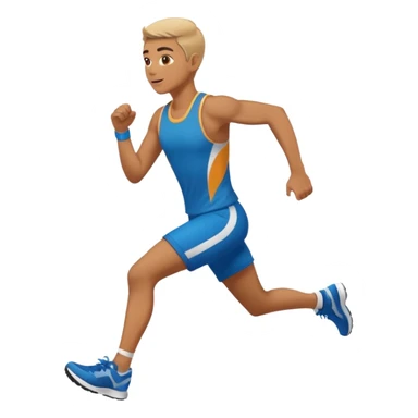Running with energy sticker