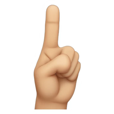 FINGER POINTING TO YOU sticker