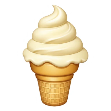 vanilla ice cream sticker