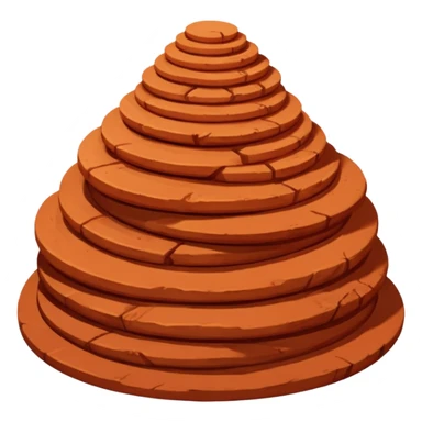 terracotta sticker