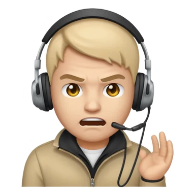 make a scamer call center emoji sticker