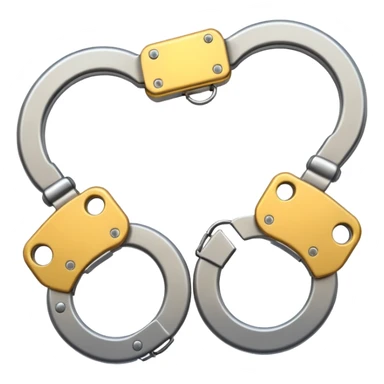 Handcuff sticker