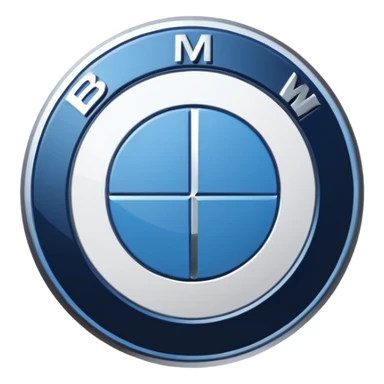 Bmw aesthetic logo sticker