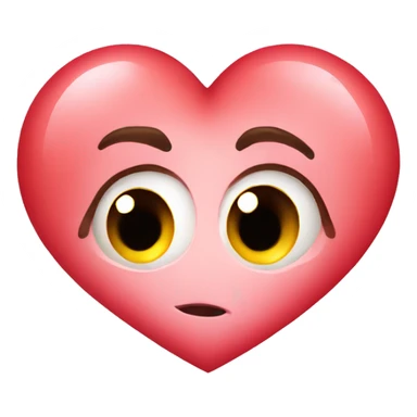 Heart with blinks  sticker