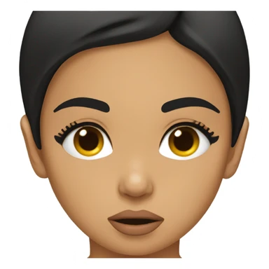 Kim Kardashian's emotions sticker