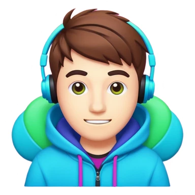 Mr beast channel logo sticker