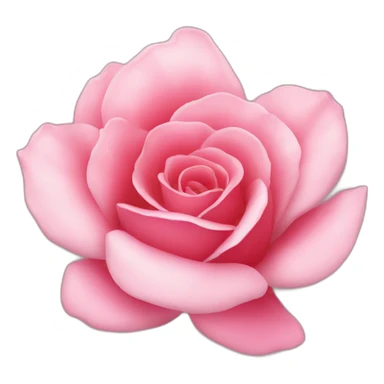 Rose petal sticker