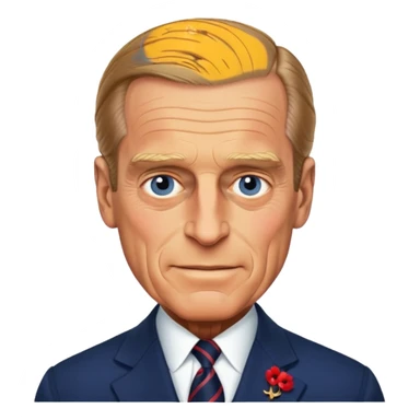 Prince philip sticker