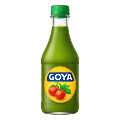 Goya Salsa Verde bottle sticker