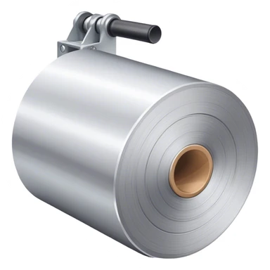 industrial aluminum roll sticker