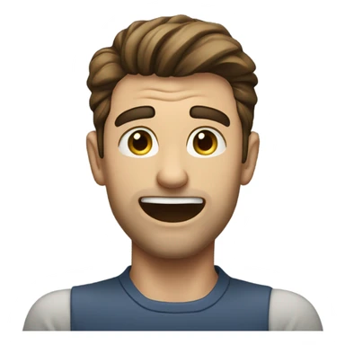 Adam Mosseri gesturing no sticker