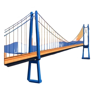 Imagem da ponte hercilio luz em florianópolis sticker