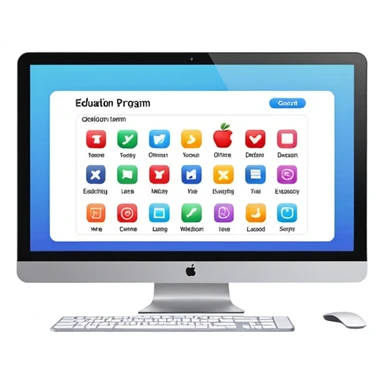 online education sticker