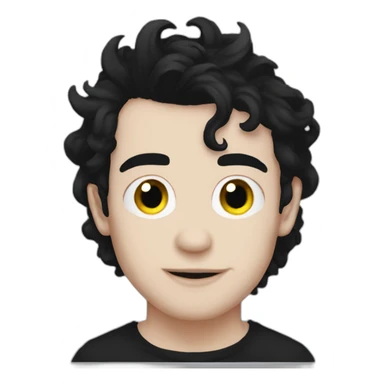 Emo Matty Healy sticker